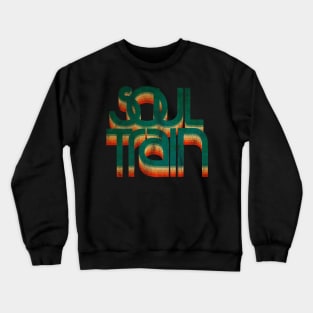 RETRO SOUL TRAIN VINTAGE COLOR Crewneck Sweatshirt